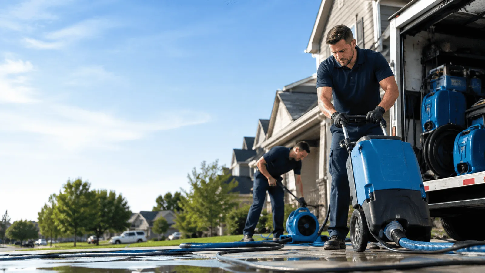 Emergency Water Extraction being performed in Republican City, NE